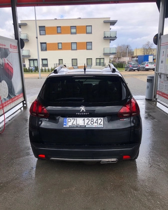 Peugeot 2008 cena 44900 przebieg: 118300, rok produkcji 2017 z Jastrowie małe 106